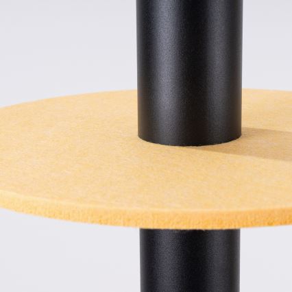 Suspension sur cordon PELTA 1xGU10/10W/230V noir/jaune