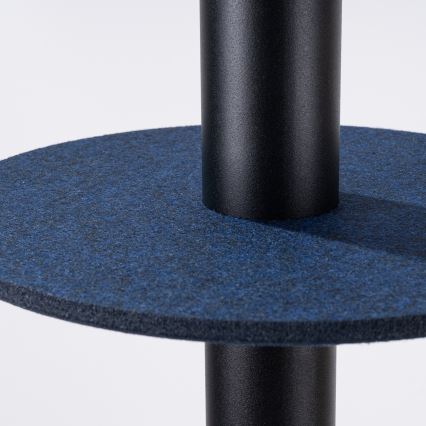 Suspension sur câble PELTA 1xGU10/10W/230V noir/bleu