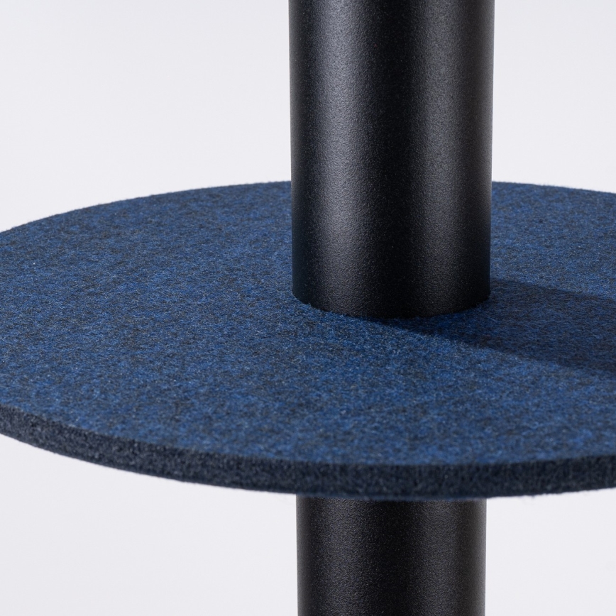 Suspension sur câble PELTA 1xGU10/10W/230V noir/bleu