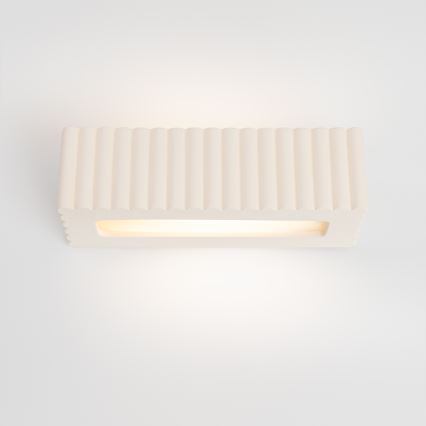 Applique murale RIGATA 1xE27/15W/230V céramique/blanche