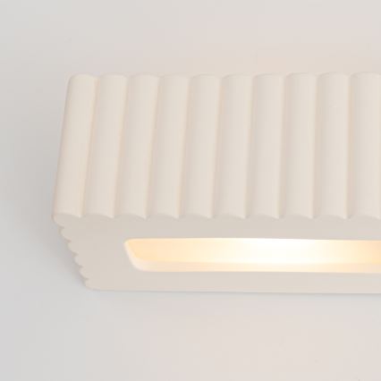Applique murale RIGATA 1xE27/15W/230V céramique/blanche