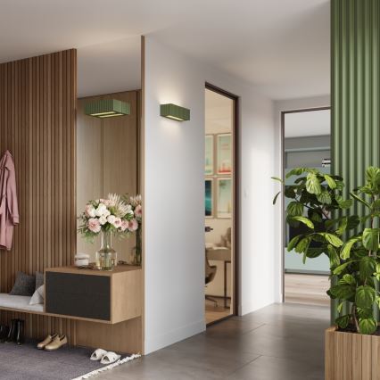 Applique murale RIGATA 1xE27/15W/230V céramique/verte