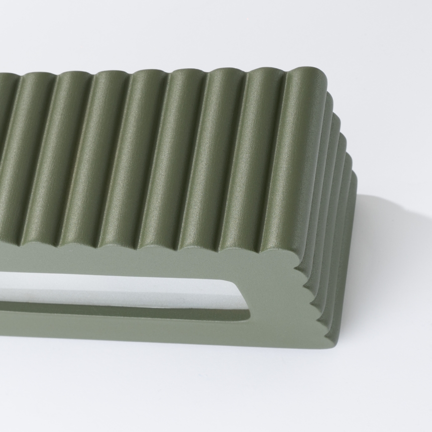 Applique murale RIGATA 1xE27/15W/230V céramique/verte