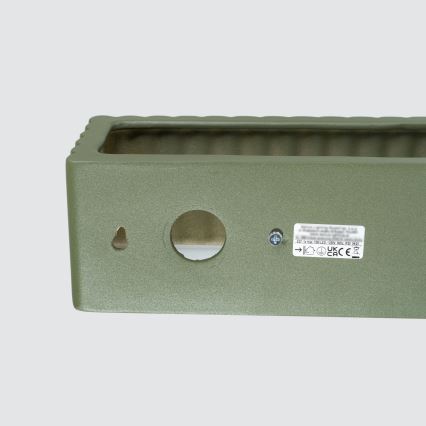 Applique murale RIGATA 1xE27/15W/230V céramique/verte