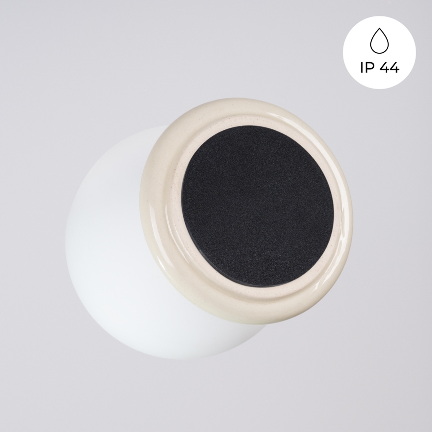 Applique murale de salle de bains ZORI 1xG9/8W/230V IP44 beige