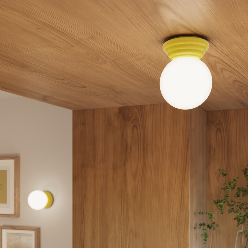 Applique murale pour salle de bains ZORI 1xG9/8W/230V IP44 jaune