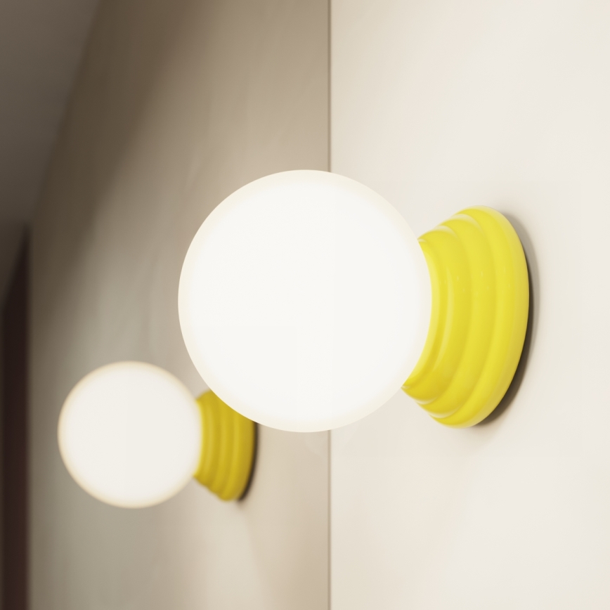Applique murale pour salle de bains ZORI 1xG9/8W/230V IP44 jaune