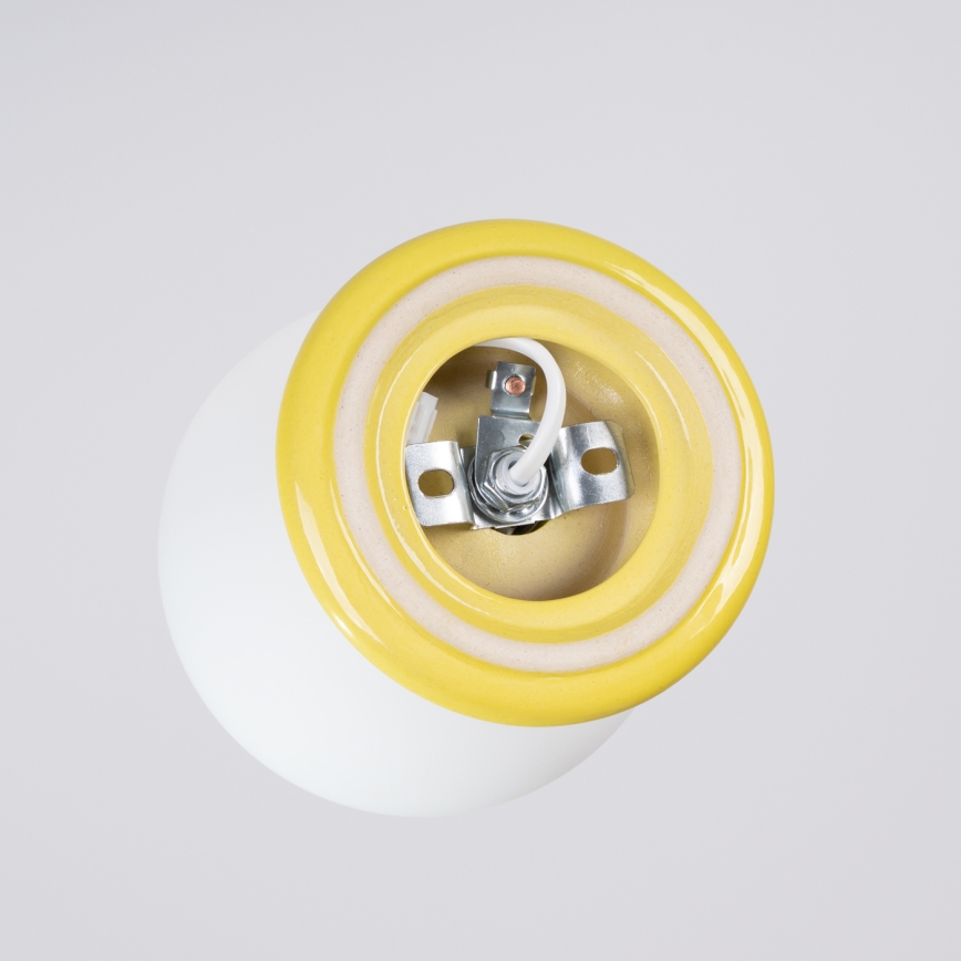 Applique murale pour salle de bains ZORI 1xG9/8W/230V IP44 jaune