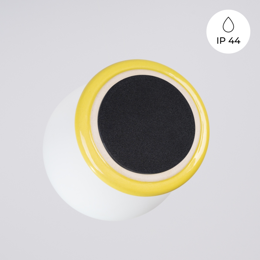 Applique murale pour salle de bains ZORI 1xG9/8W/230V IP44 jaune