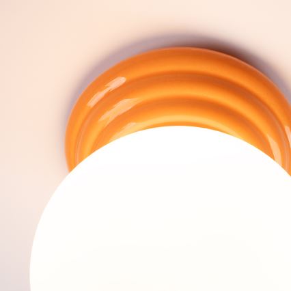 Applique murale pour salle de bains ZORI 1xG9/8W/230V IP44 orange
