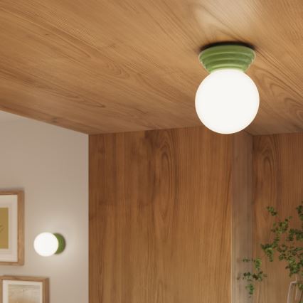 Applique murale pour salle de bains ZORI 1xG9/8W/230V IP44 vert