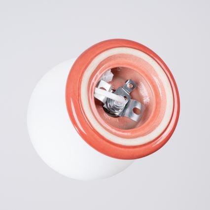 Applique murale ZORI pour salle de bains, 1xG9/8W/230V, IP44, rose