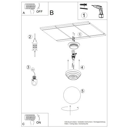 Plafonnier pour salle de bains ZORI 1xG9/8W/230V Ø 12 cm IP44 beige