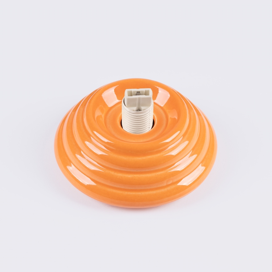Plafonnier de salle de bains ZORI 1xG9/8W/230V Ø 12 cm IP44 orange