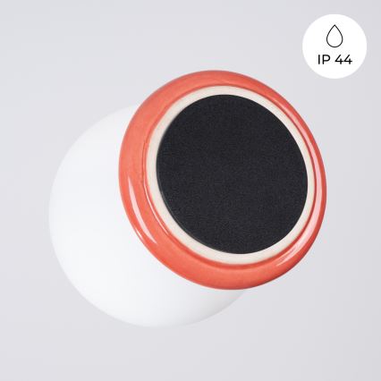 Plafonnier de salle de bains ZORI 1xG9/8W/230V Ø 12 cm IP44 rose