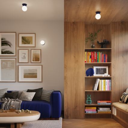 Plafonnier de salle de bains ZORI 1xG9/8W/230V Ø 12 cm IP44 bleu