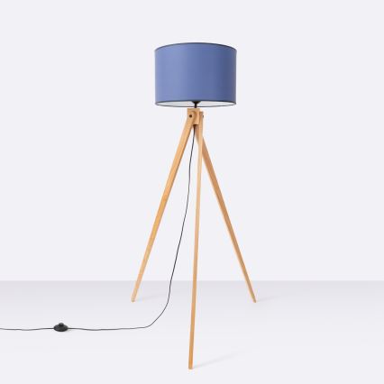 Lampadaire NATT 1xE27/15W/230V bleu