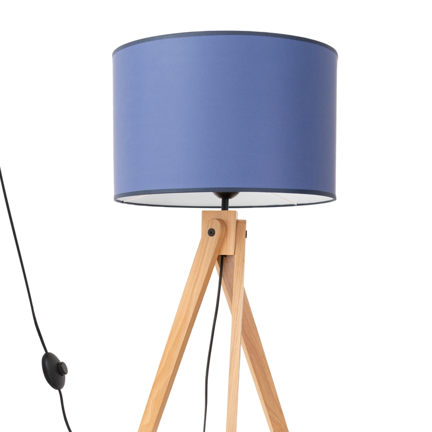 Lampadaire NATT 1xE27/15W/230V bleu