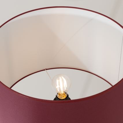 Lampadaire NATT 1xE27/15W/230V rouge