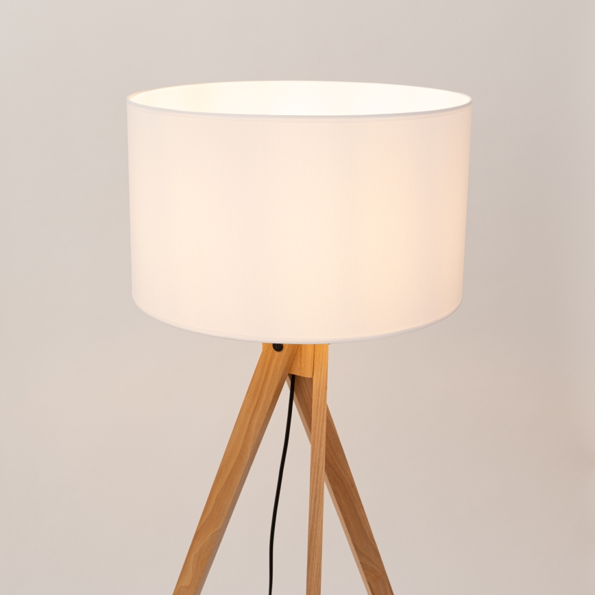 Lampadaire NATT 1xE27/15W/230V blanc