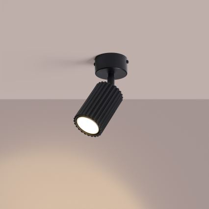 Spot KARBON 1xGU10/10W/230V noir