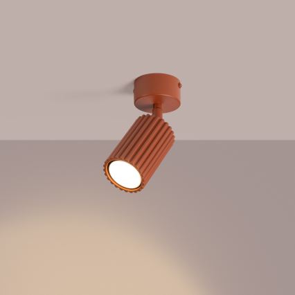 Spot KARBON 1xGU10/10W/230V orange