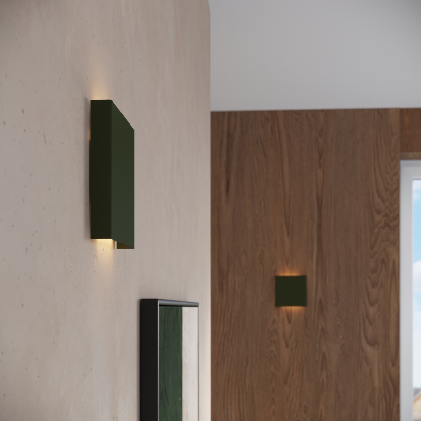 Applique murale VANTA 2xG9/8W/230V verte