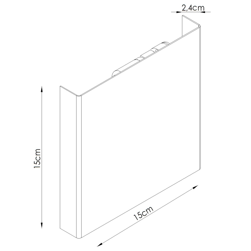 Applique murale VANTA 2xG9/8W/230V verte