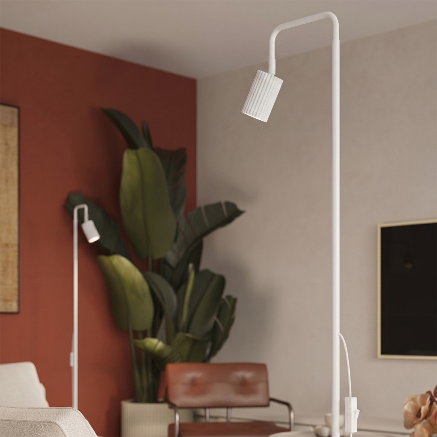 Lampadaire KARBON 1xGU10/10W/230V blanc