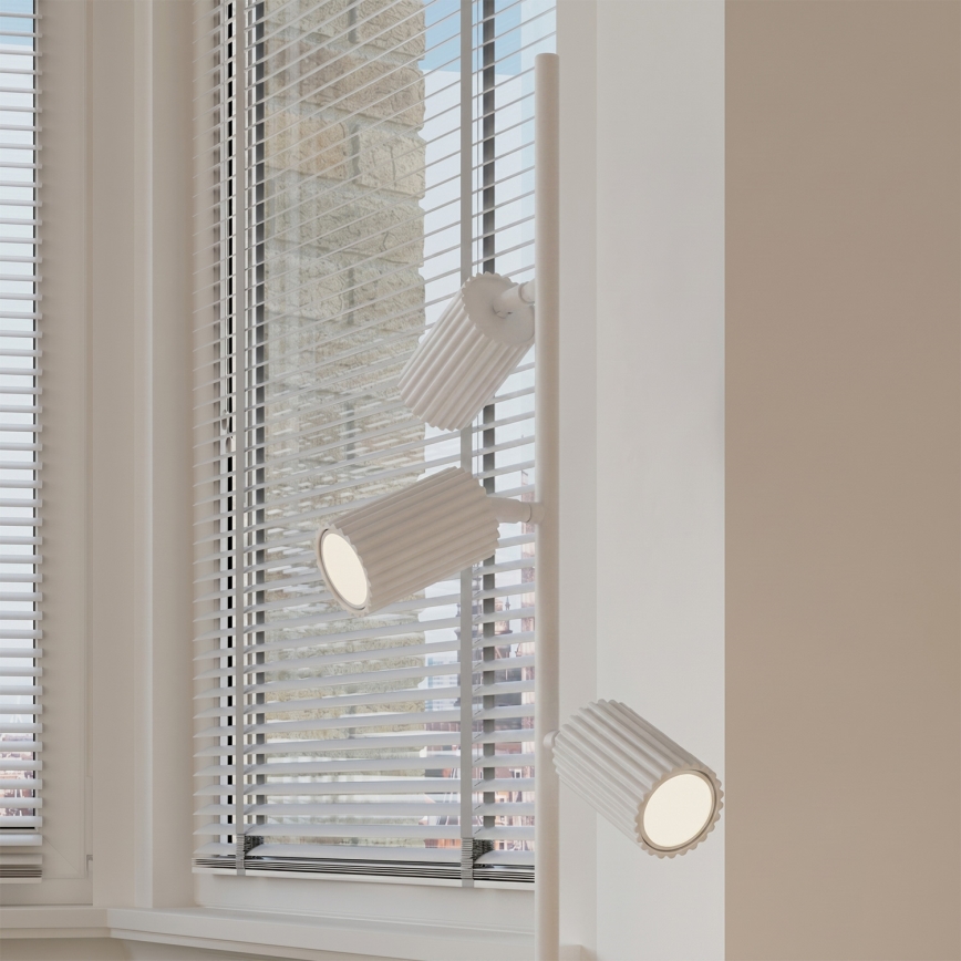 Lampadaire KARBON 3xGU10/10W/230V blanc