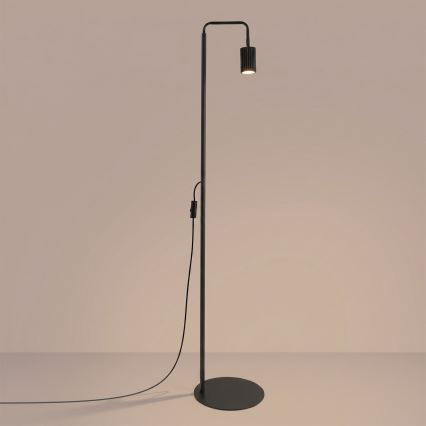 Lampe sur pied KARBON 1xGU10/10W/230V noire