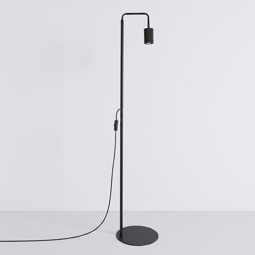 Lampe sur pied KARBON 1xGU10/10W/230V noire