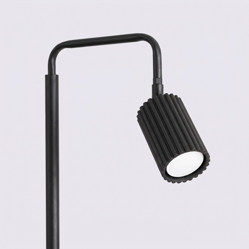 Lampe sur pied KARBON 1xGU10/10W/230V noire