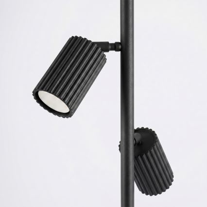 Lampadaire KARBON 3xGU10/10W/230V noir