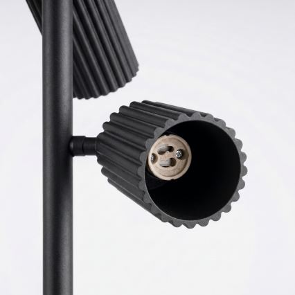Lampadaire KARBON 3xGU10/10W/230V noir