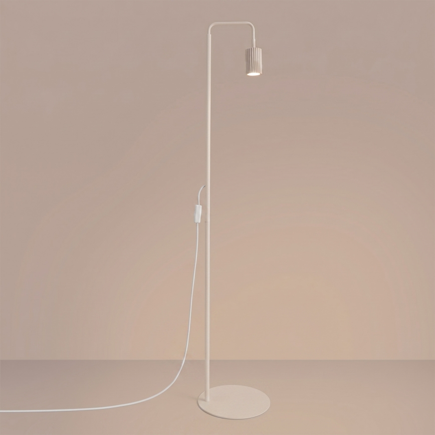 Lampadaire KARBON 1xGU10/10W/230V crème