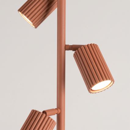 Lampadaire KARBON 3xGU10/10W/230V orange