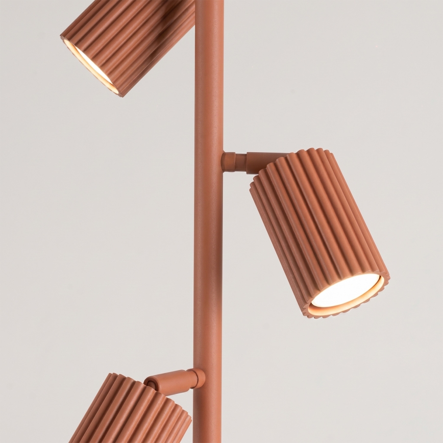 Lampadaire KARBON 3xGU10/10W/230V orange