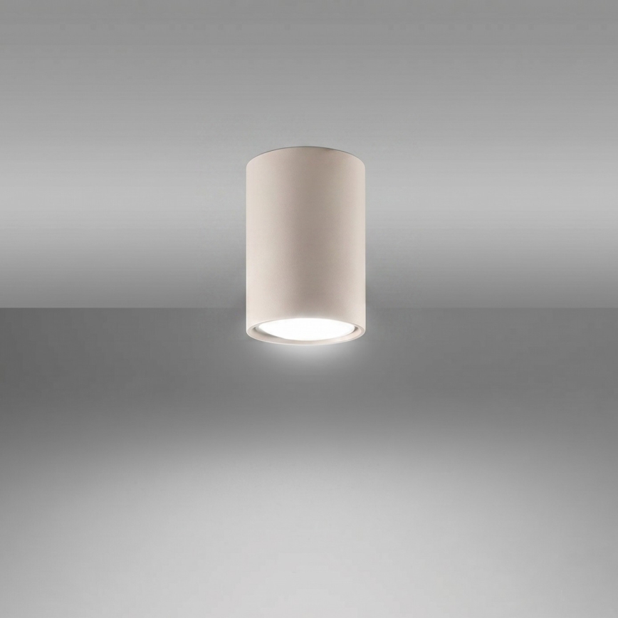 Spot LAGOS 1x GU10/10W/230V, 10 cm, crème