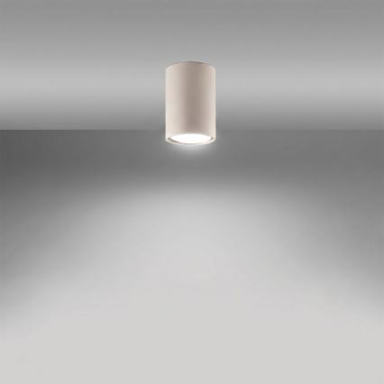 Spot LAGOS 1x GU10/10W/230V, 10 cm, crème