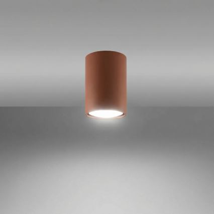 Spot LAGOS 1xGU10/10W/230V 10 cm marron