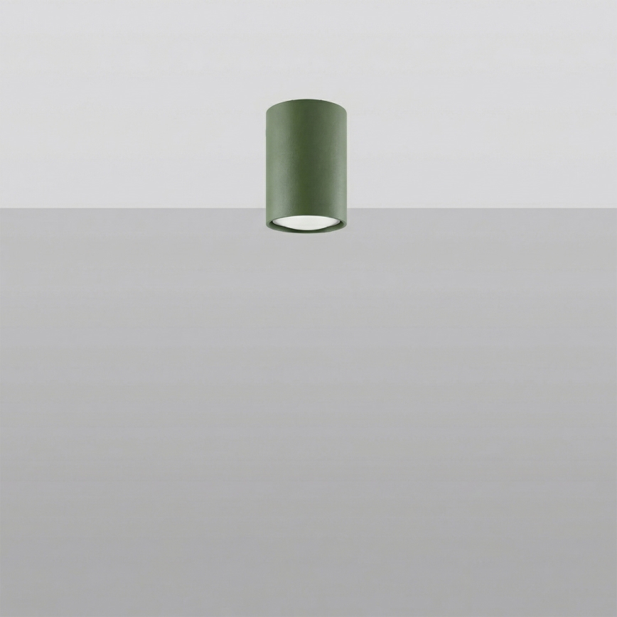 Spot LAGOS 1xGU10/10W/230V 10 cm vert