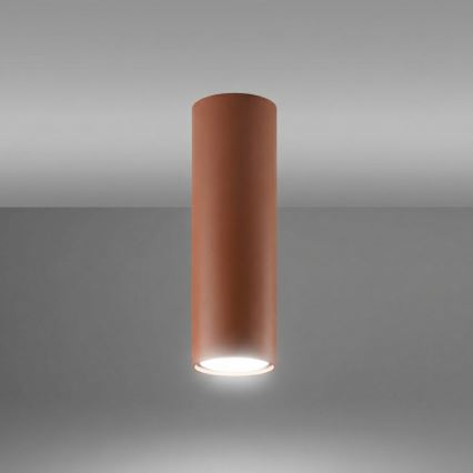 Spot LAGOS 1xGU10/10W/230V 20 cm marron