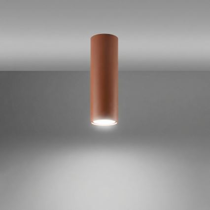 Spot LAGOS 1xGU10/10W/230V 20 cm marron