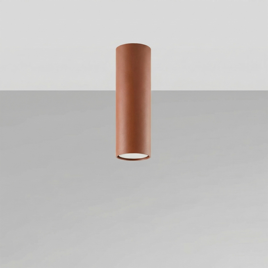 Spot LAGOS 1xGU10/10W/230V 20 cm marron