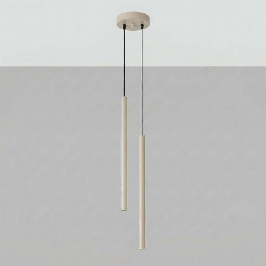 Suspension à câble PASTELO 2xG9/8W/230V taupe