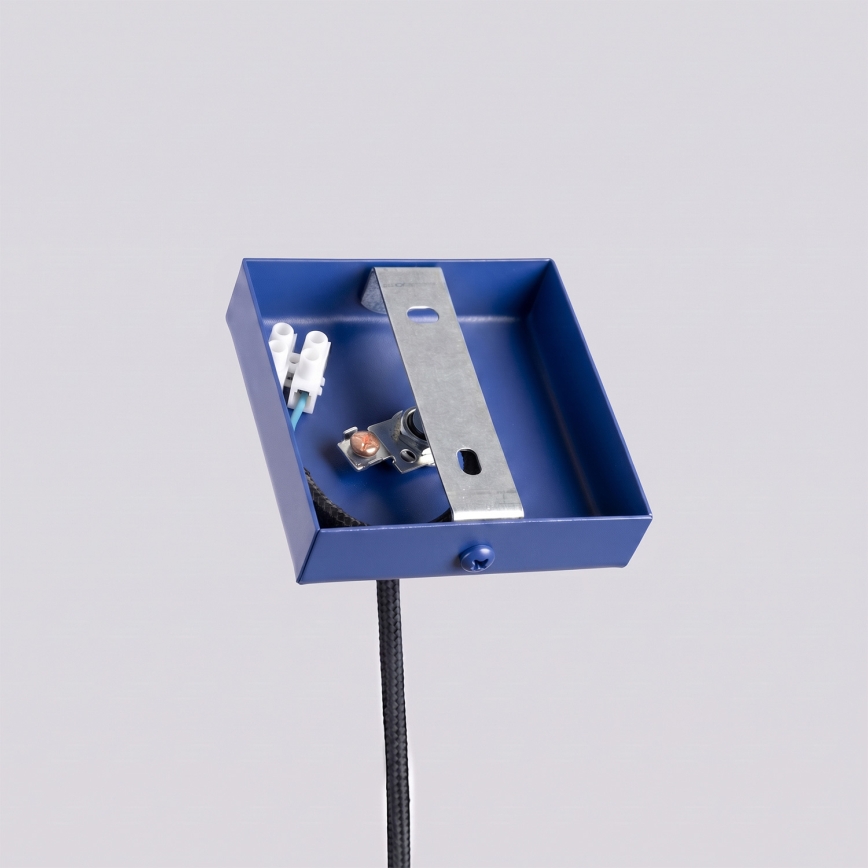 Suspension sur câble PASTELO 1xG9/8W/230V bleu