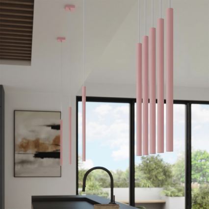 Suspension à câble PASTELO 1xG9/8W/230V rose