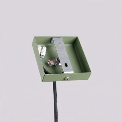 Suspension sur câble PASTELO 1xG9/8W/230V verte