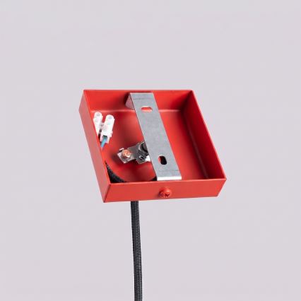 Suspension sur câble PASTELO 1xG9/8W/230V rouge